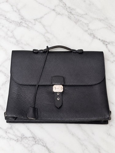 Hermes sac depeches black - hermes,